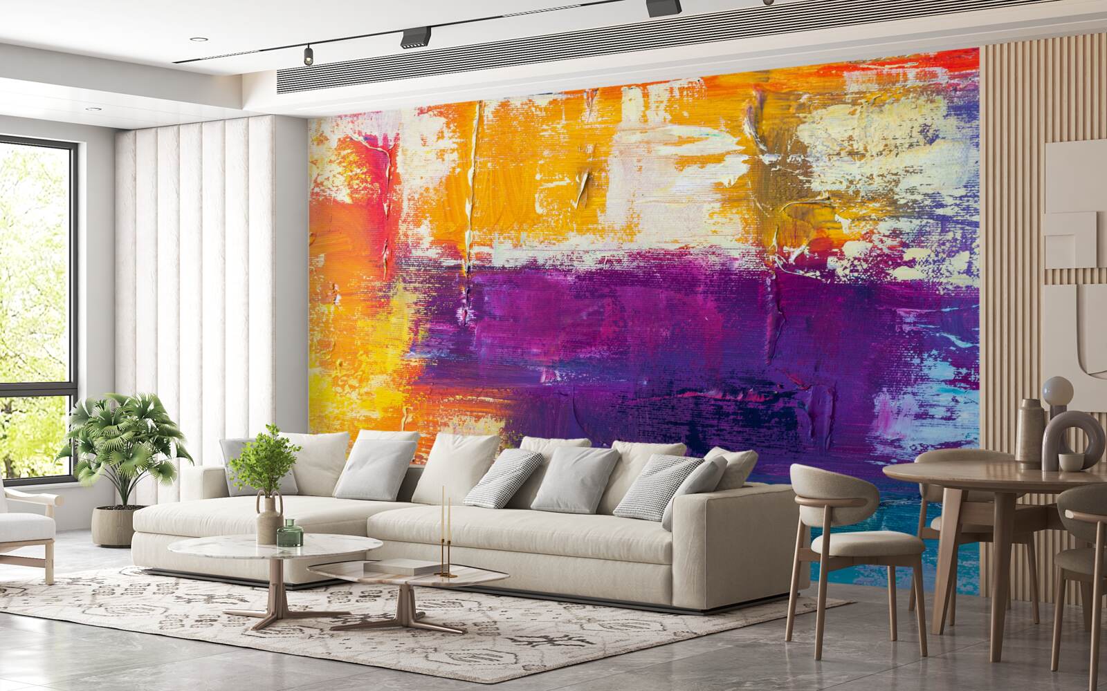 Papier peint pour le salon