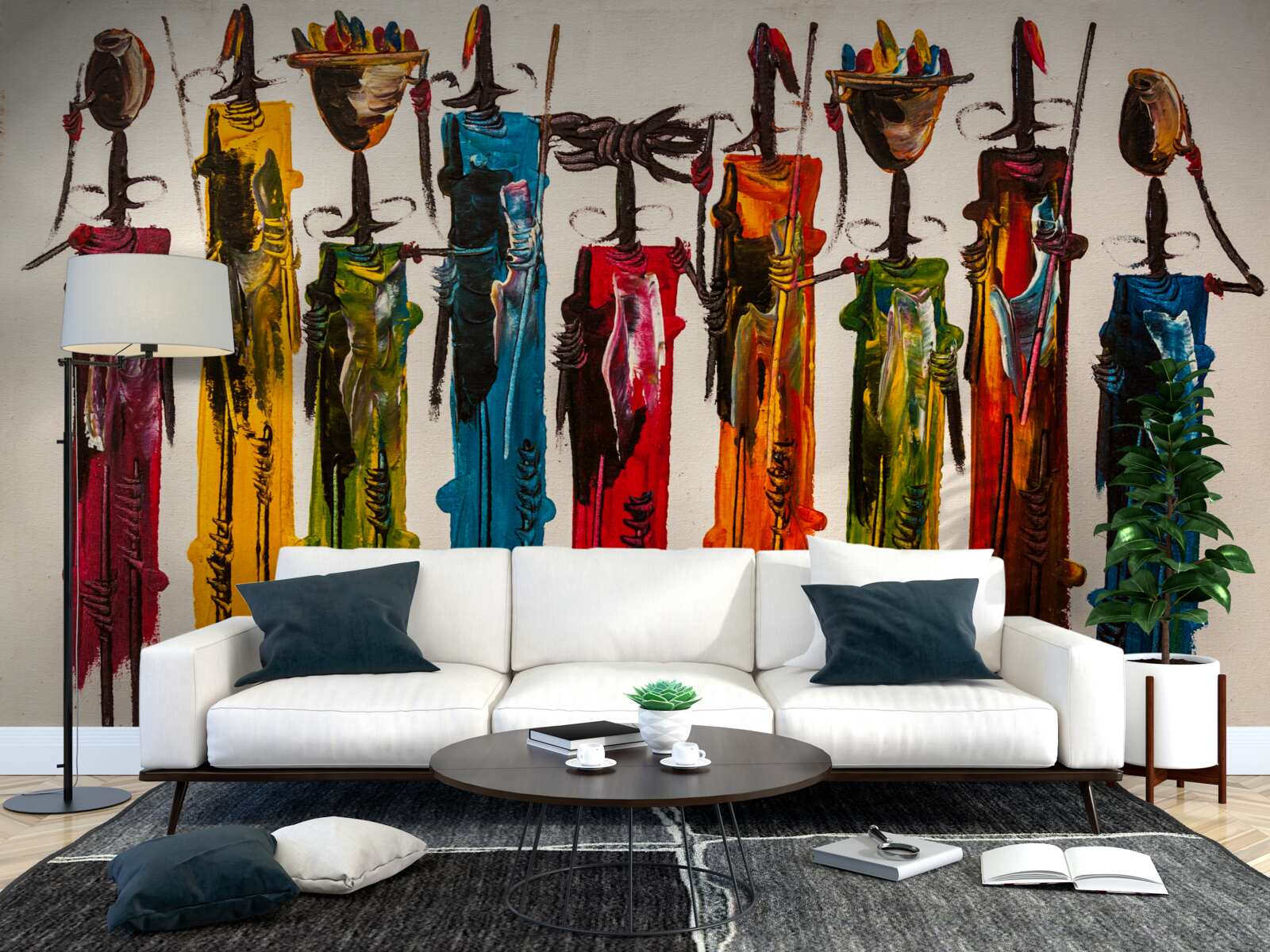 Papier peint Abstraction