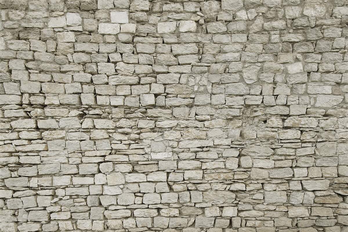 Papier peint pose de murs en pierres éparses