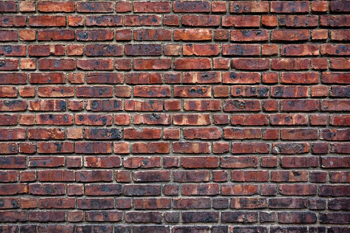 Papier peint mur de briques sombres