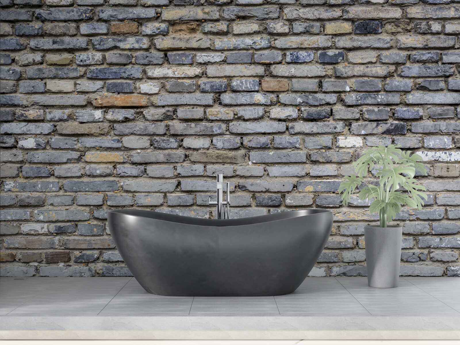 Papier peint mur de briques