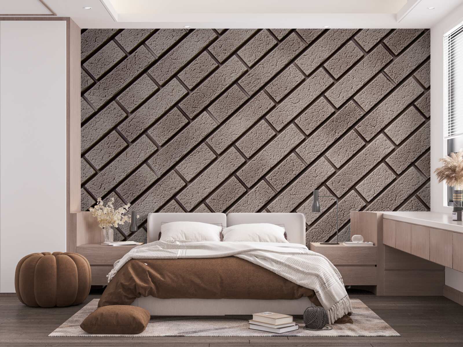 Papier peint dalles de pavage en parfait état