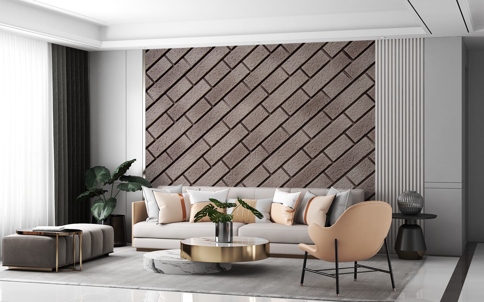 Papier peint dalles de pavage en parfait état