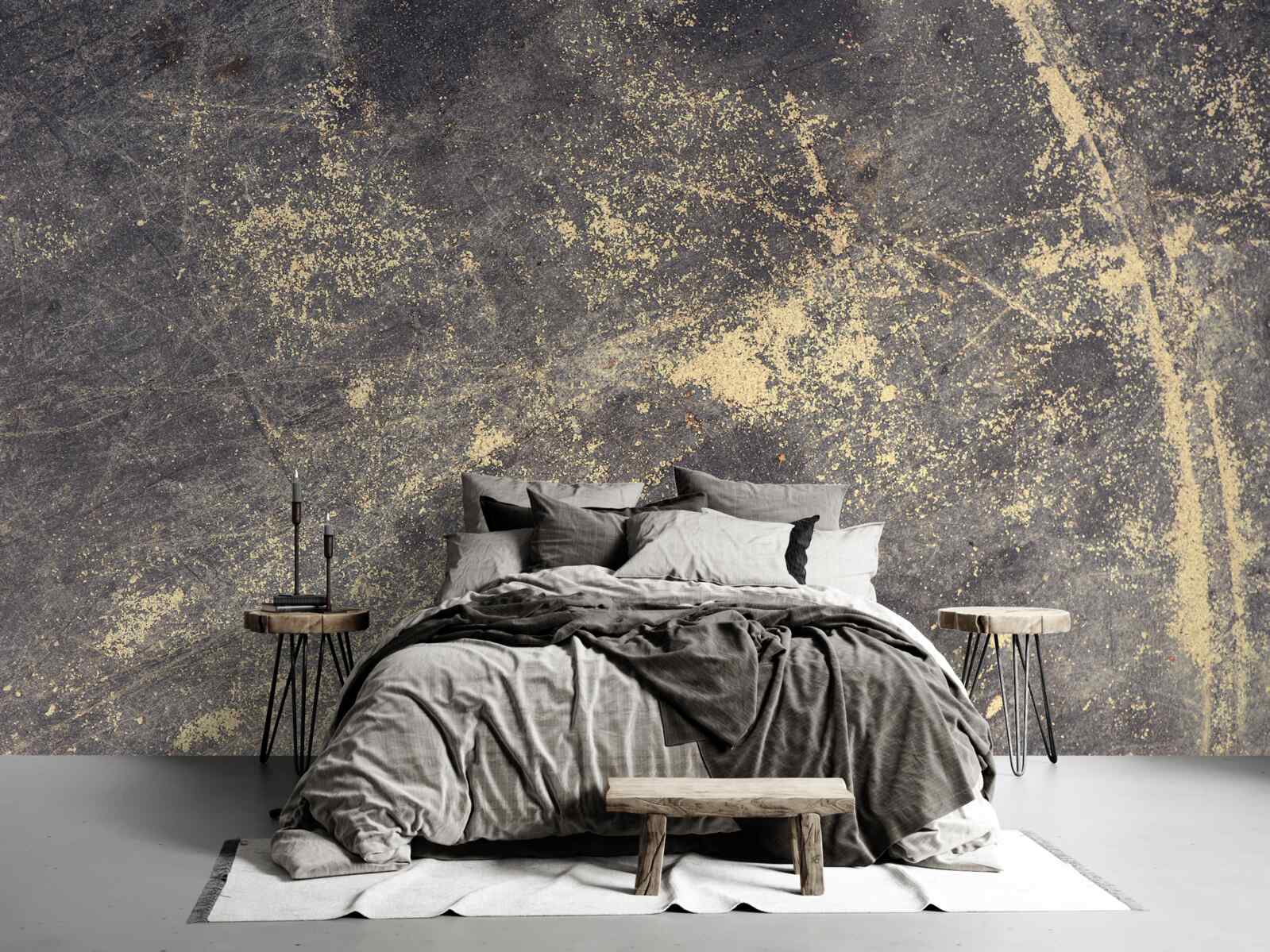 Papier peint structure du béton fissuré