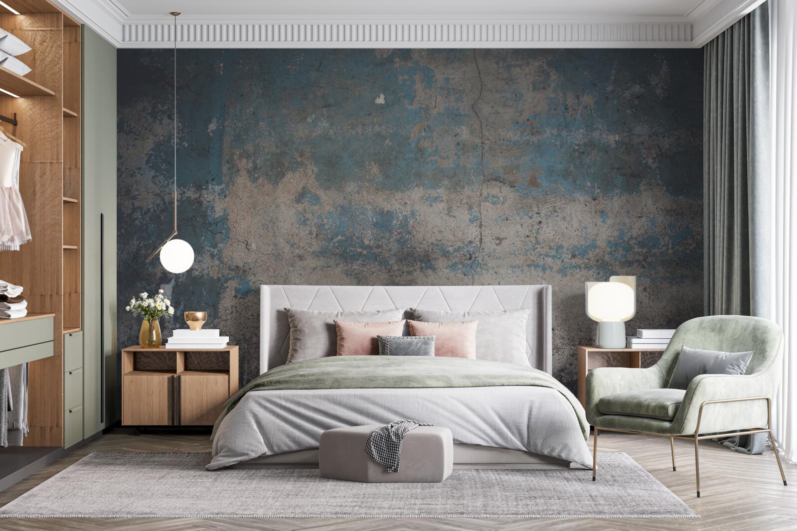 Papier peint structure du mur effacée par le temps