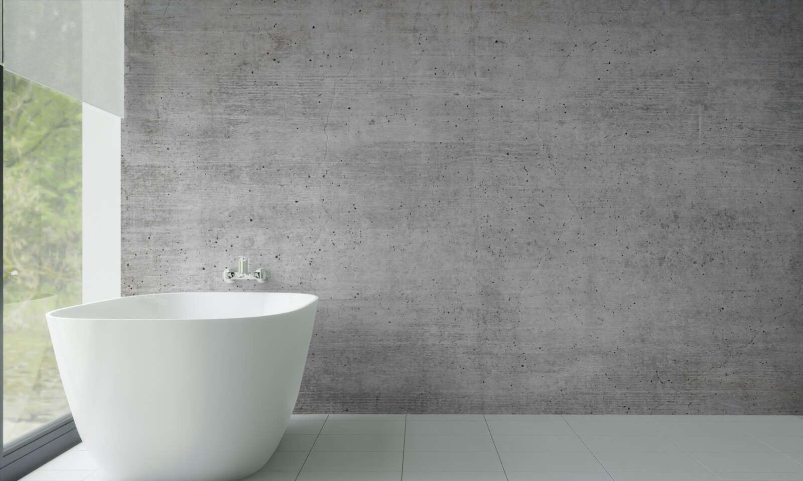 Papier peint texture grise enduite