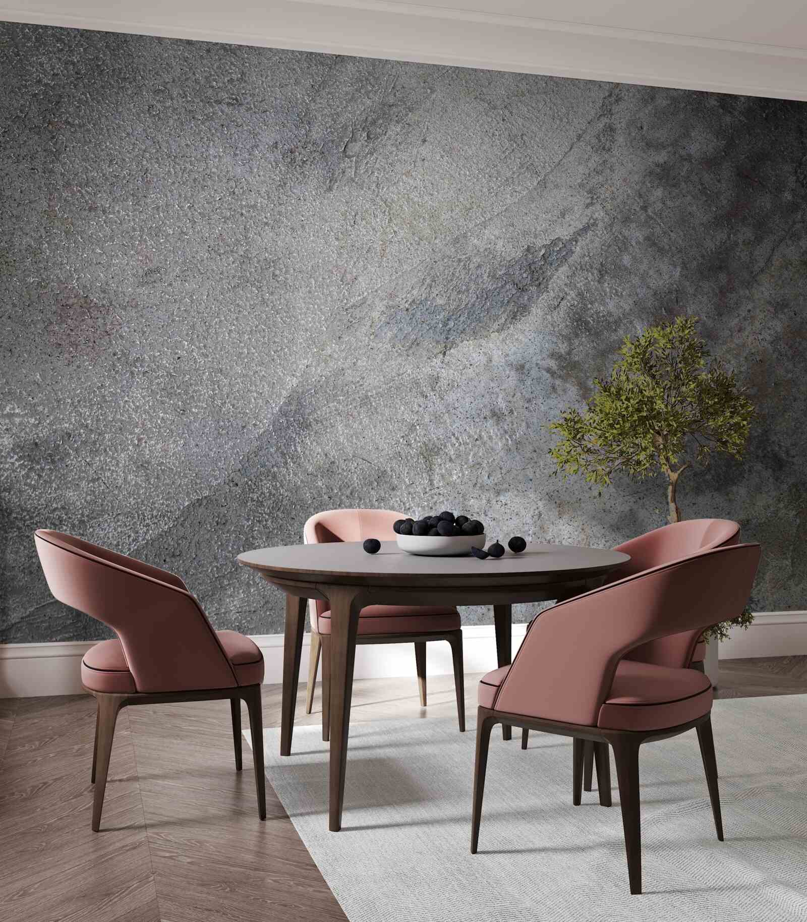 Papier peint Mur en ciment poli