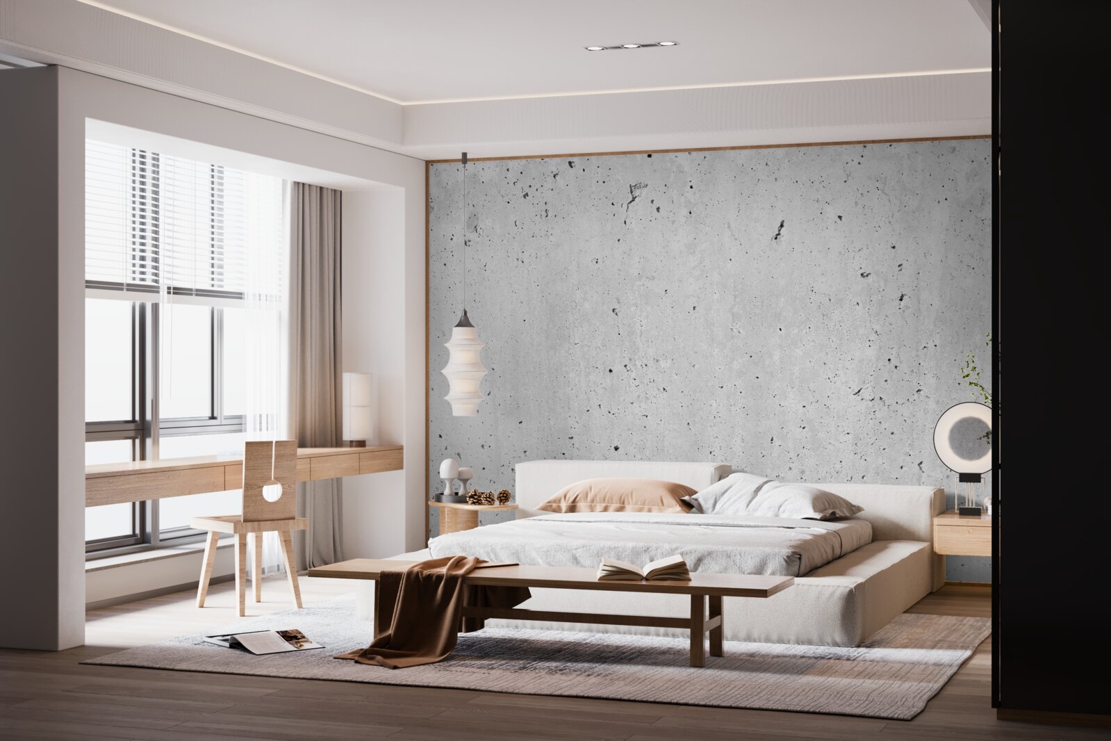 Papier peint texture du mur en béton