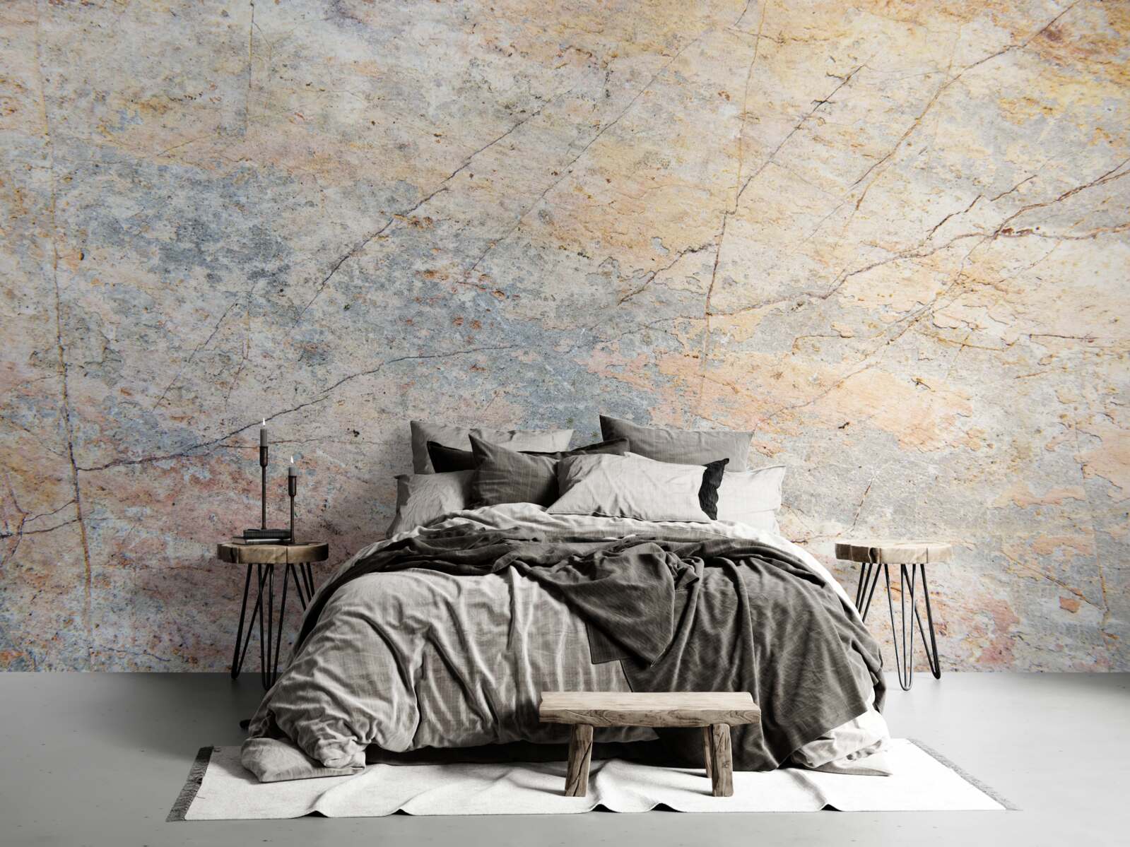 Papier peint placage de grès