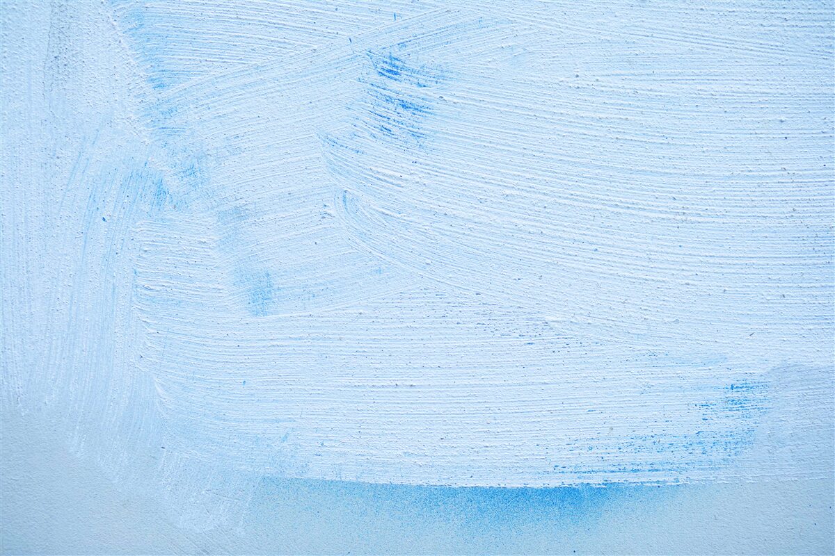 Papier peint une couche de plâtre souple de couleur azur