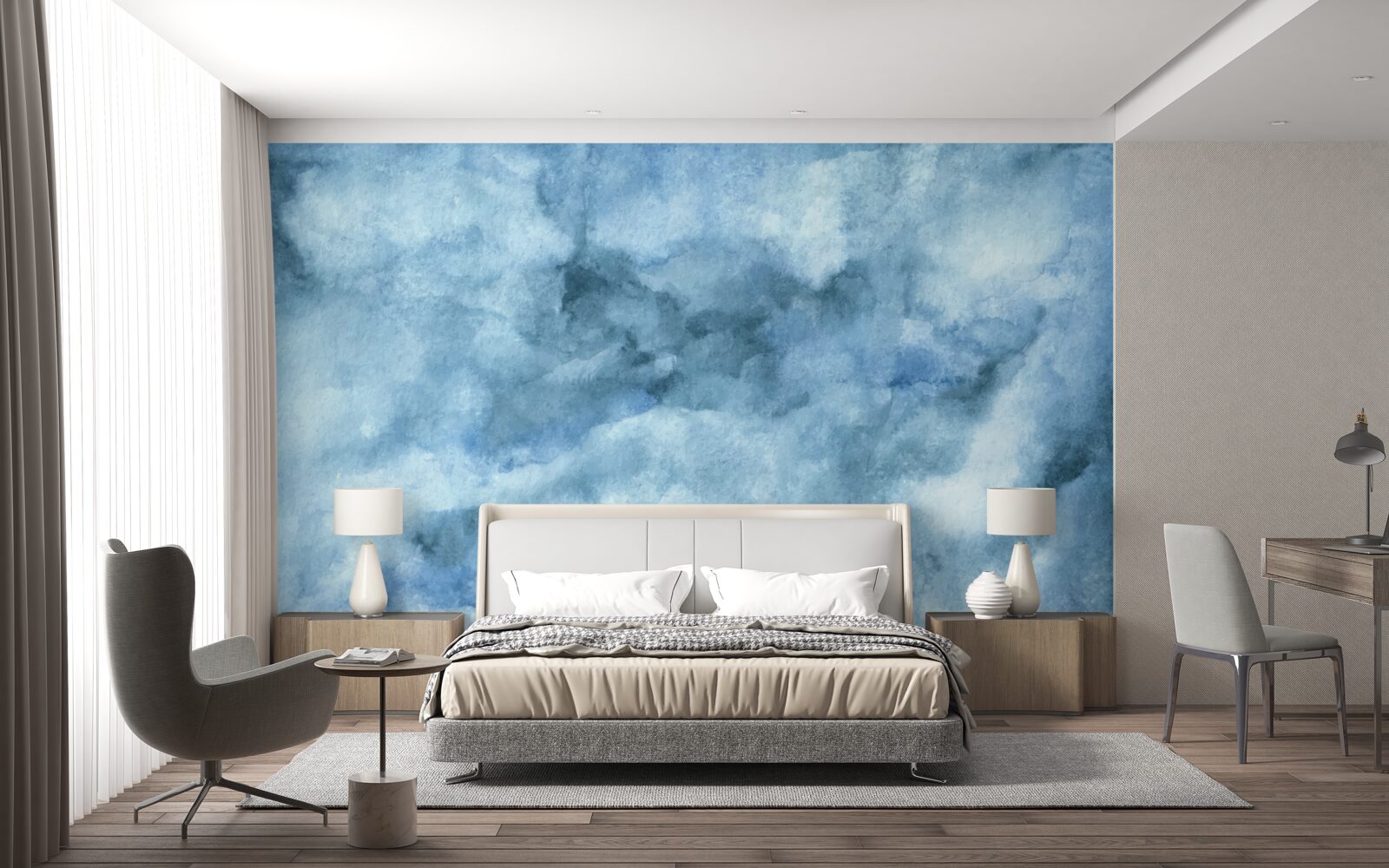 Papier peint faible nébuleuse de nuages