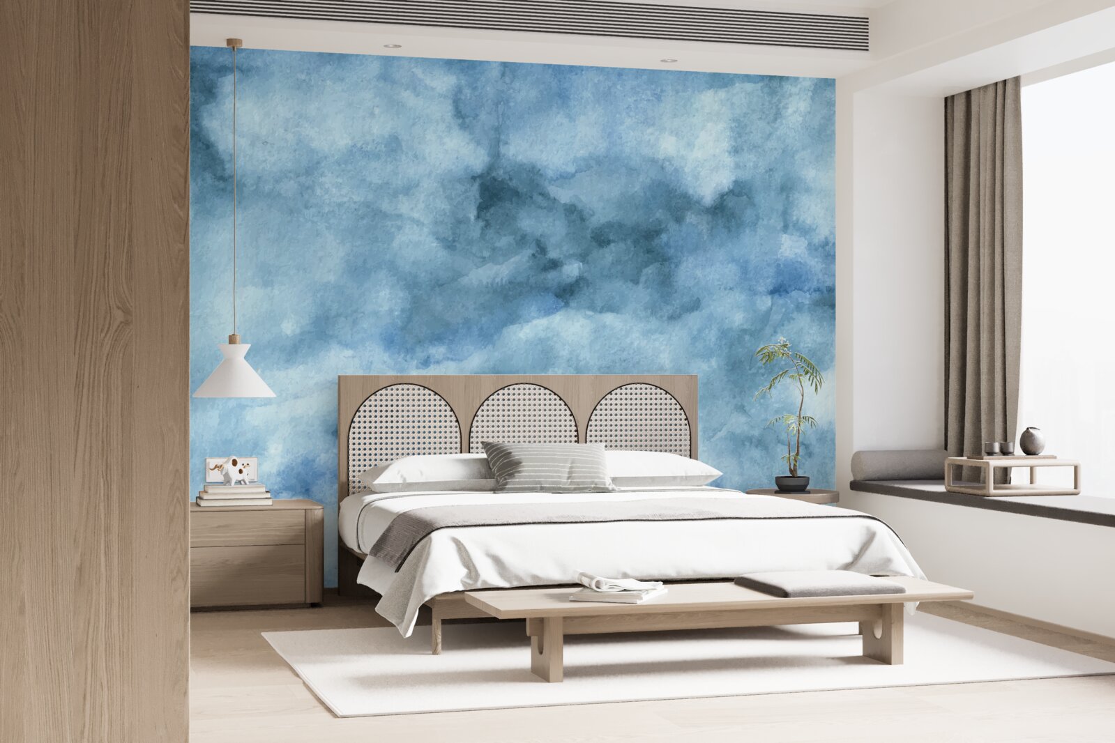 Papier peint faible nébuleuse de nuages