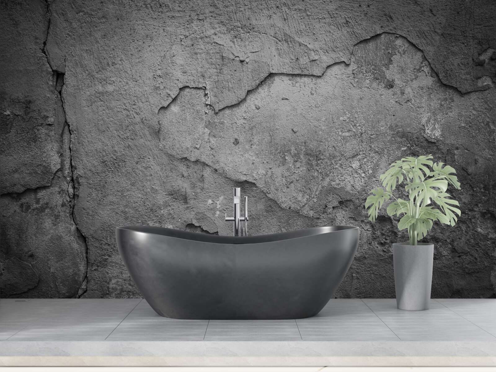 Papier peint ancienne barrière en ruine