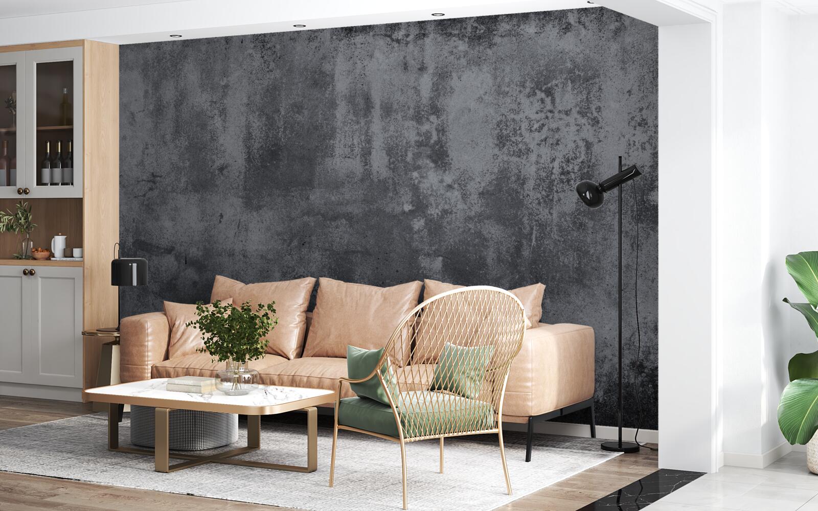 Papier peint la texture du mur est extrêmement sombre