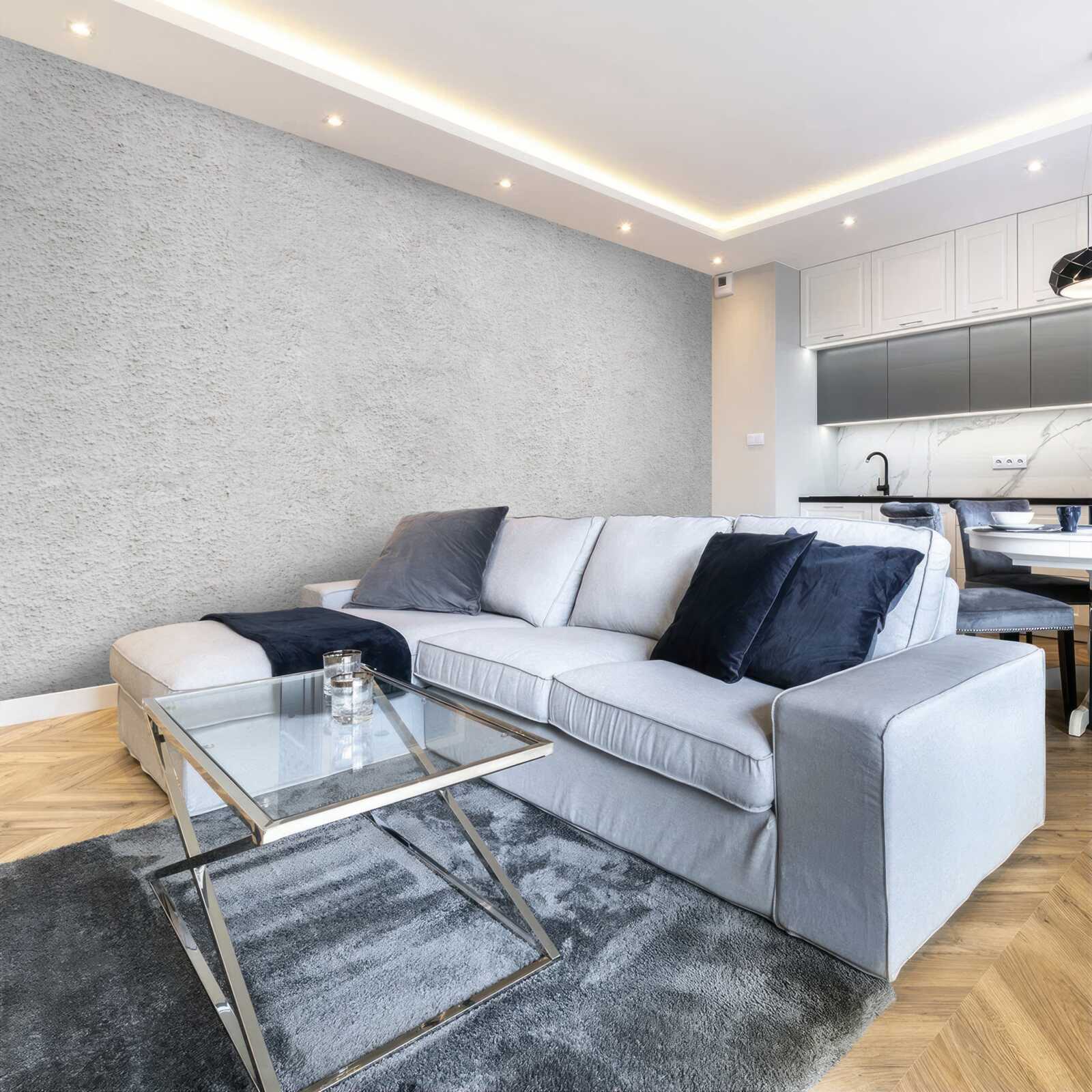 Papier peint ton gris clair