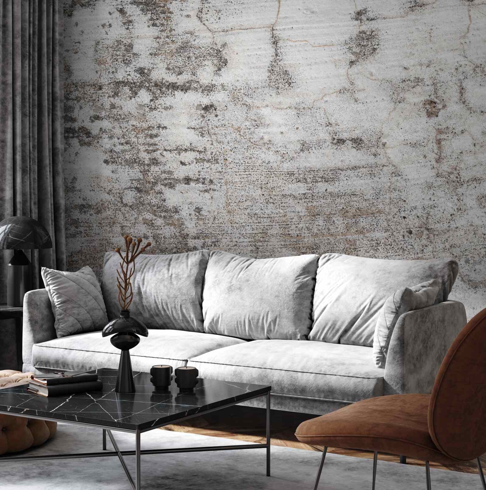 Papier peint Traces de peinture usée