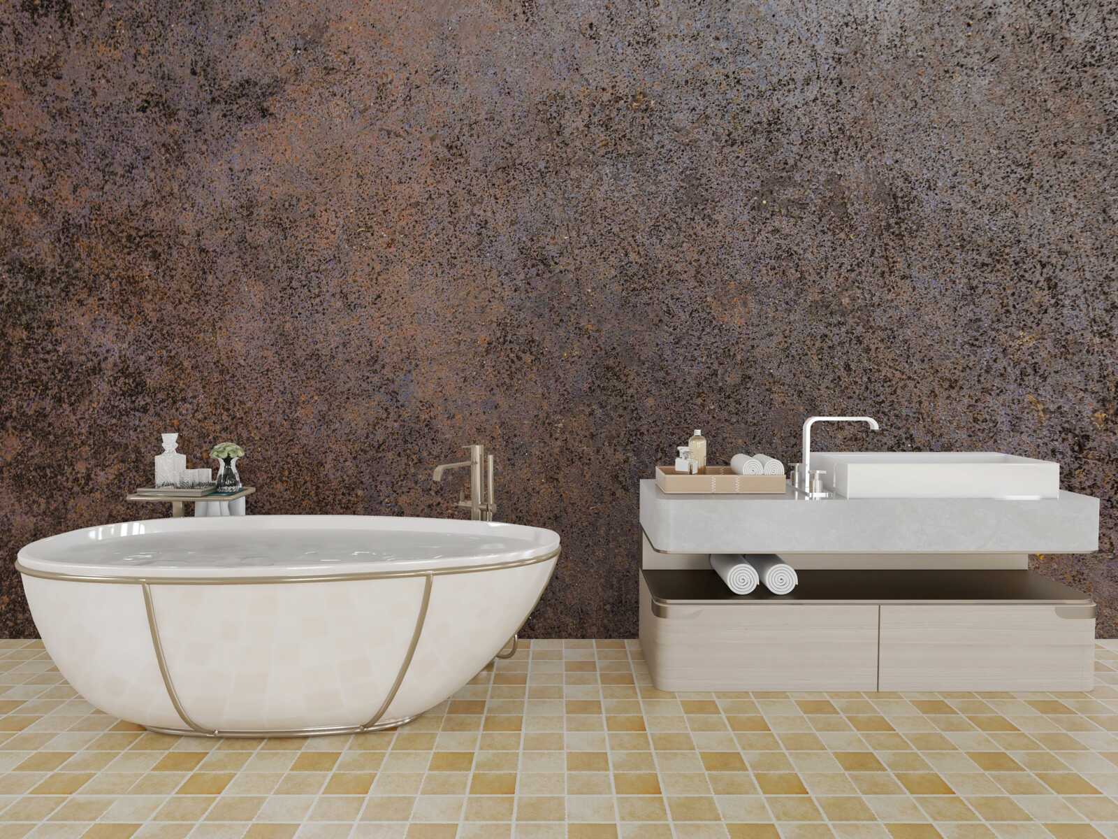 Papier peint vieux et a perdu son éclat