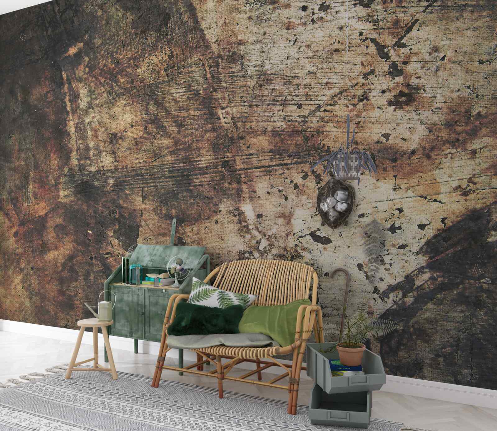 Papier peint grunge authentique