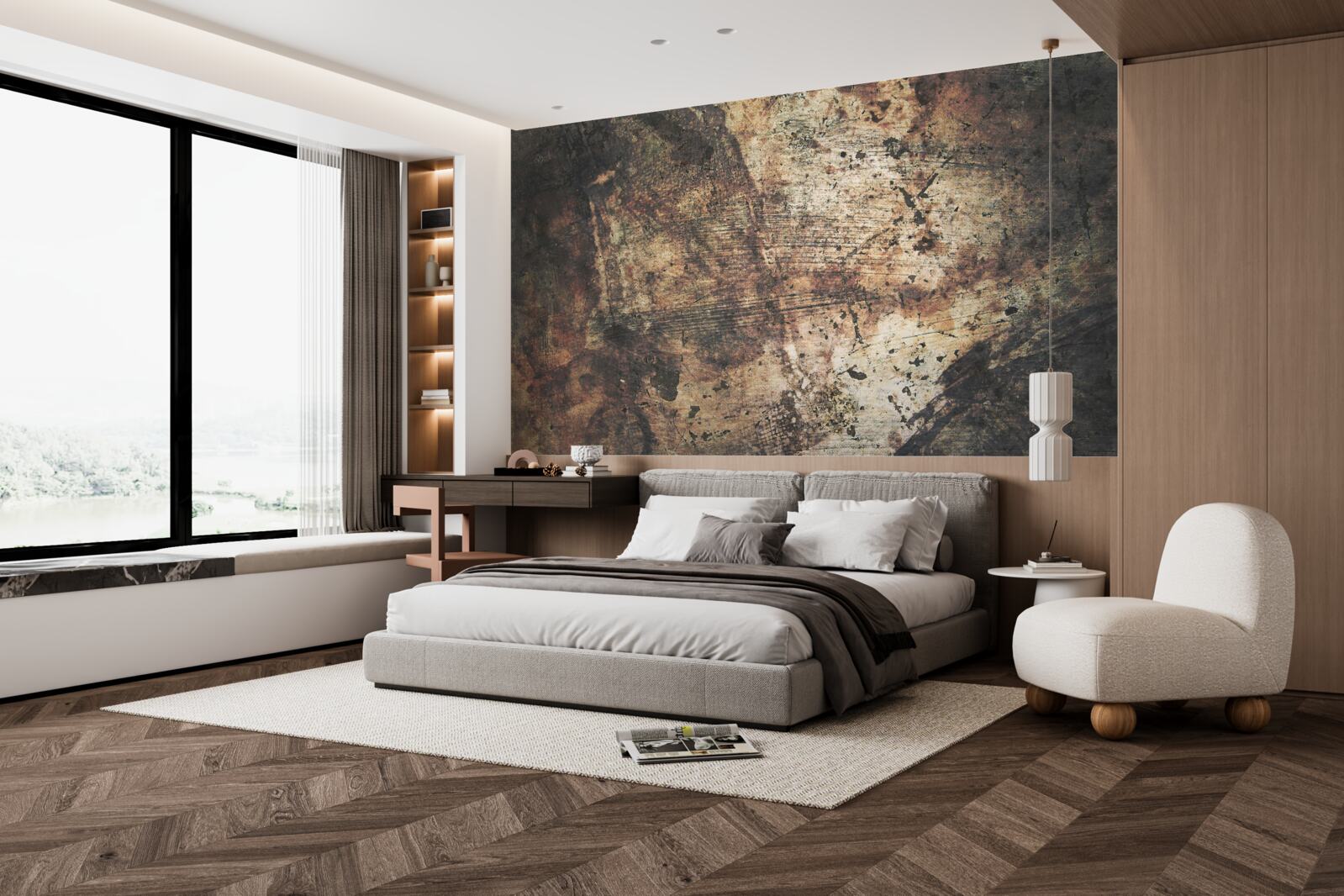 Papier peint grunge authentique