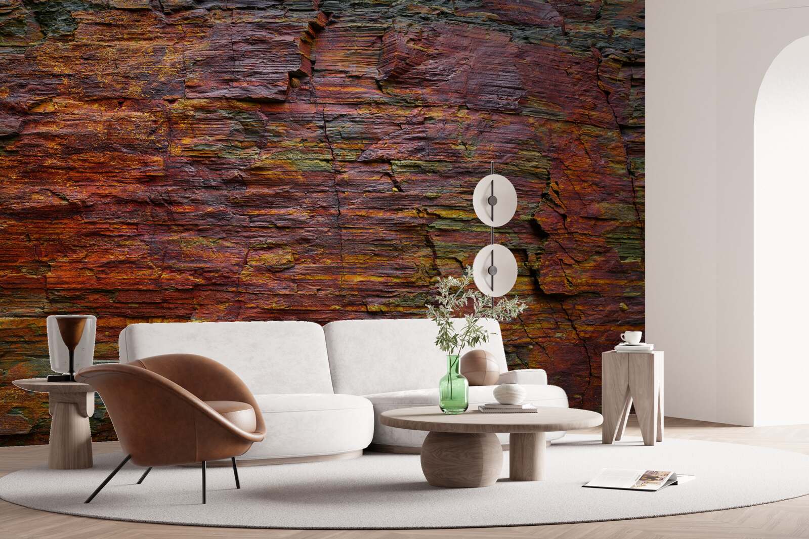 Papier peint l'arrière-plan est assombri les montagnes