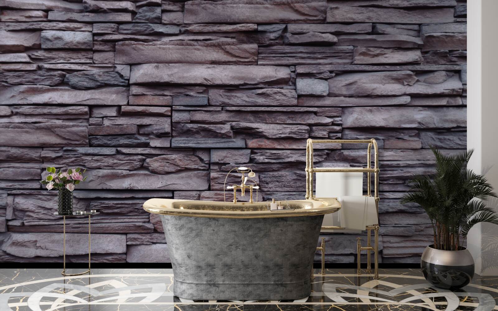 Papier peint arrière-plan de la chaîne de montagnes