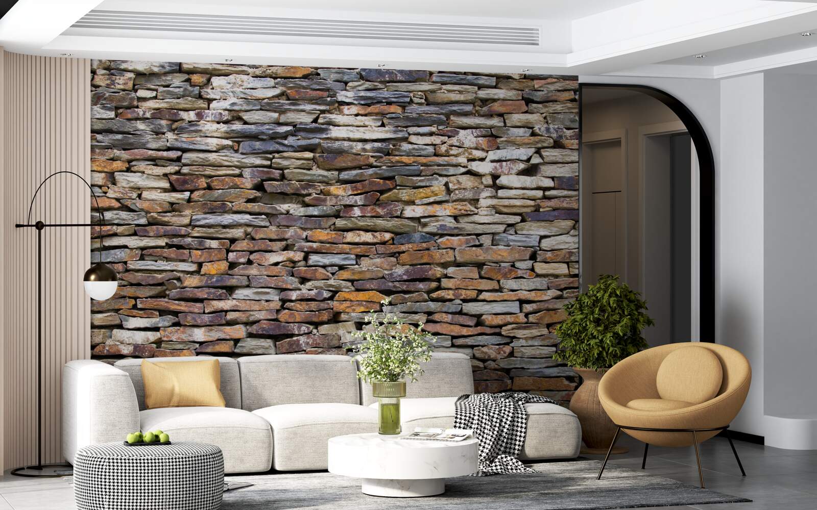 Papier peint barrière d'ardoise noire