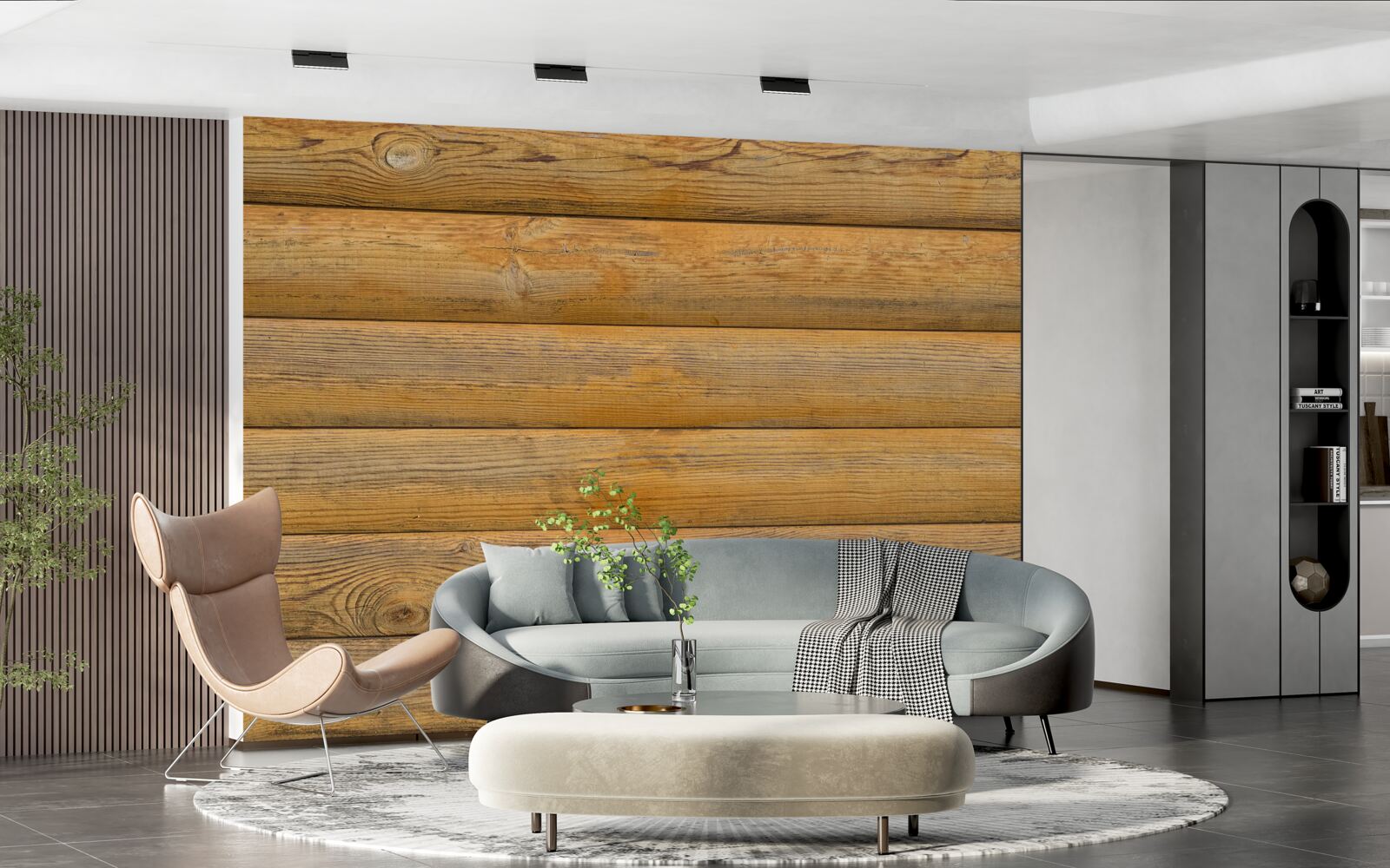 Papier peint Mur tapissé de balles