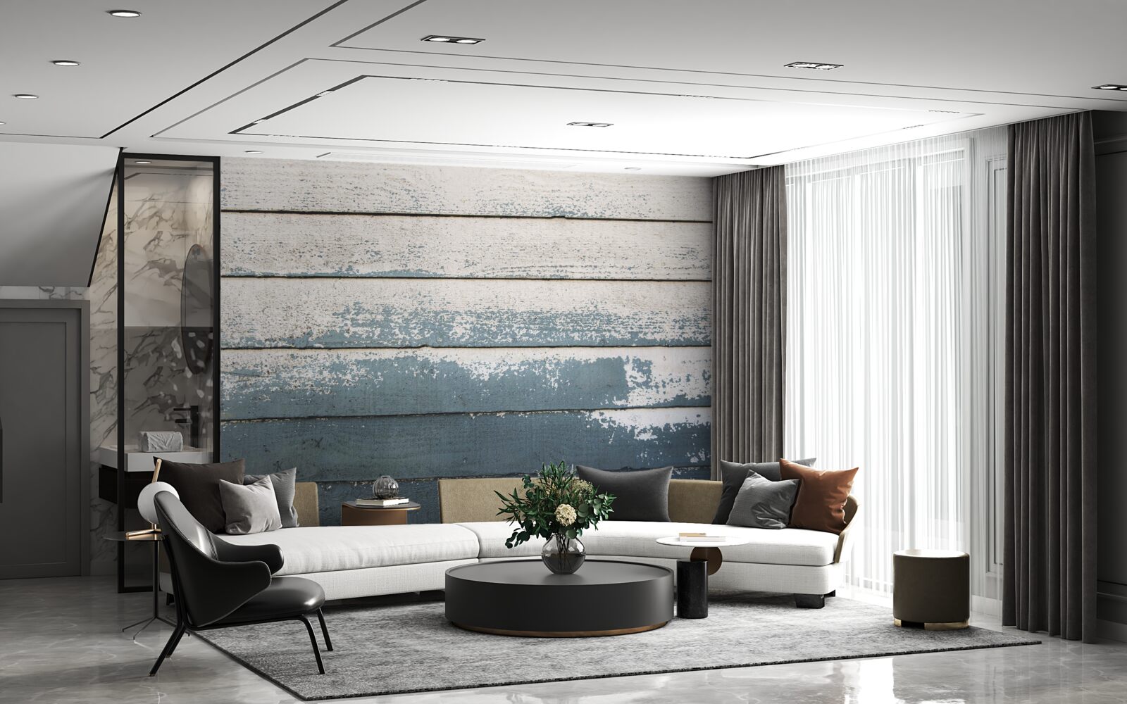 Papier peint vieux panneau de bois qui a perdu son revêtement