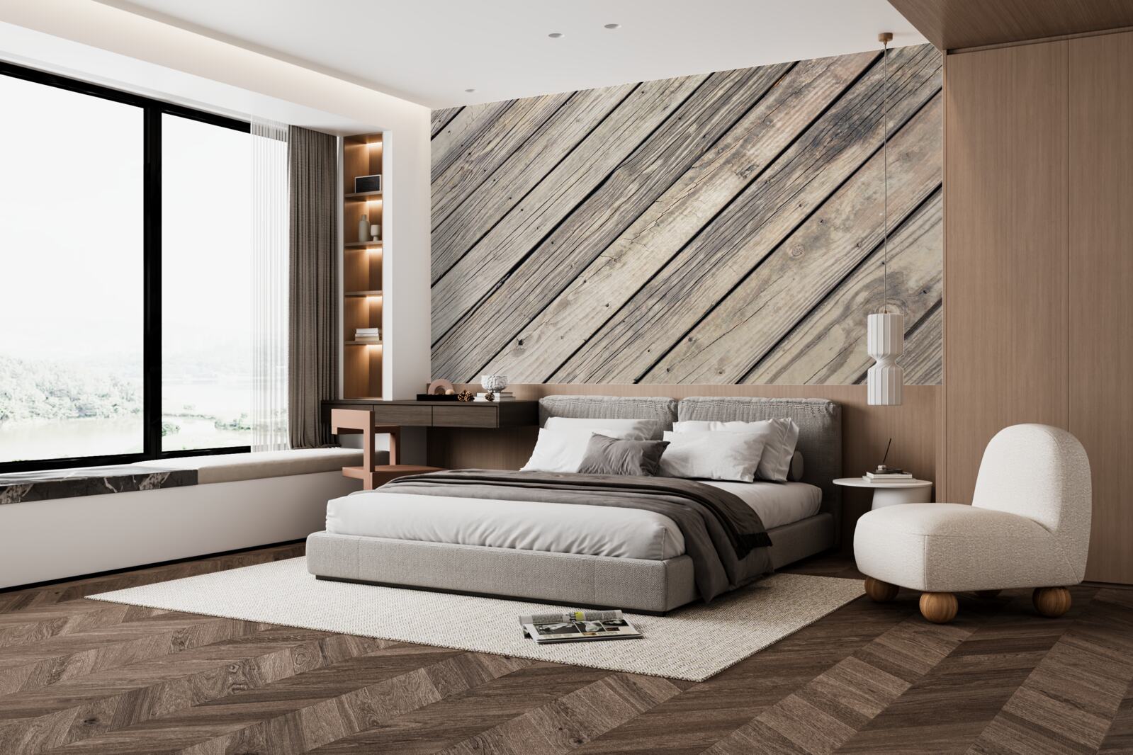 Papier peint fond en bois de vieilles planches