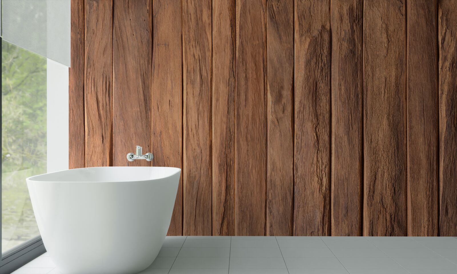 Papier peint planche de bois texturée