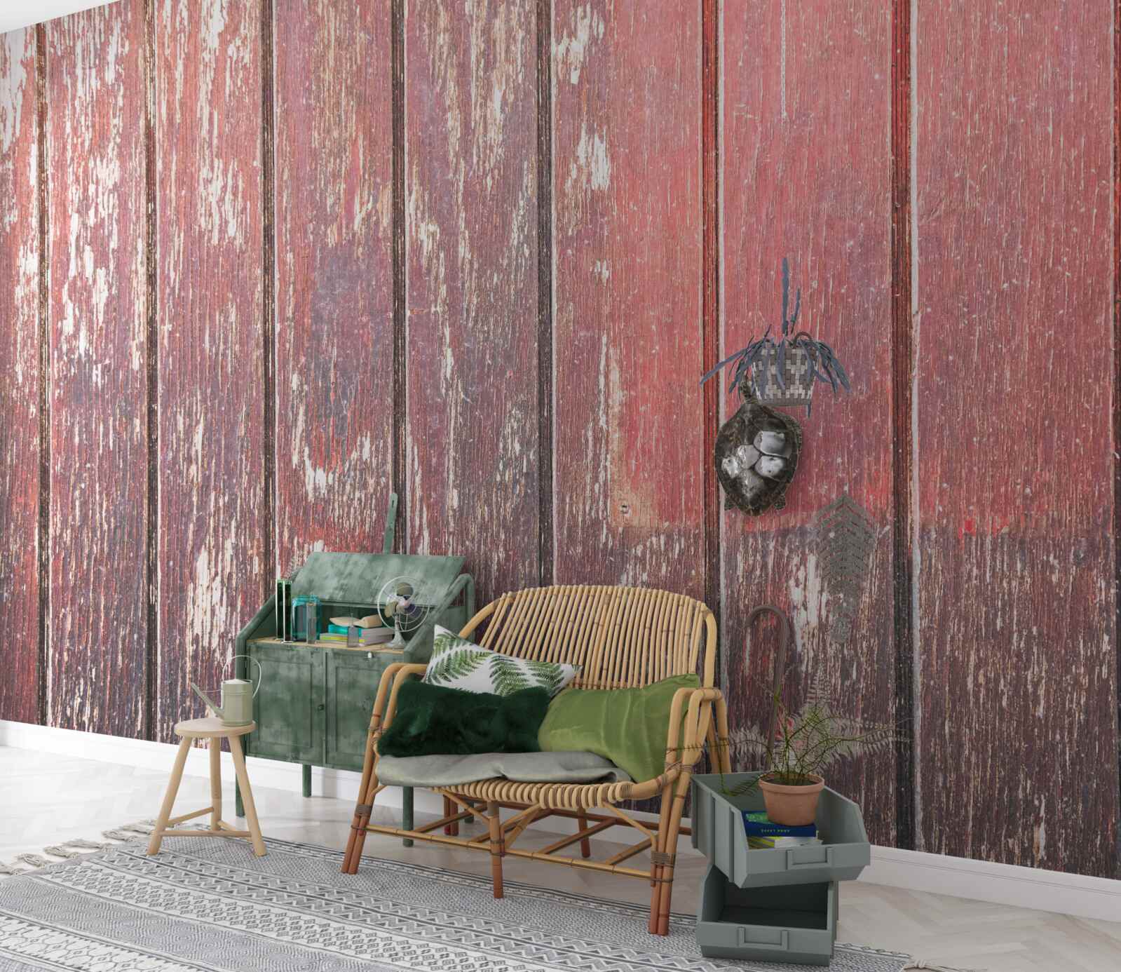 Papier peint aperçu détaillé de l'arbre ancien