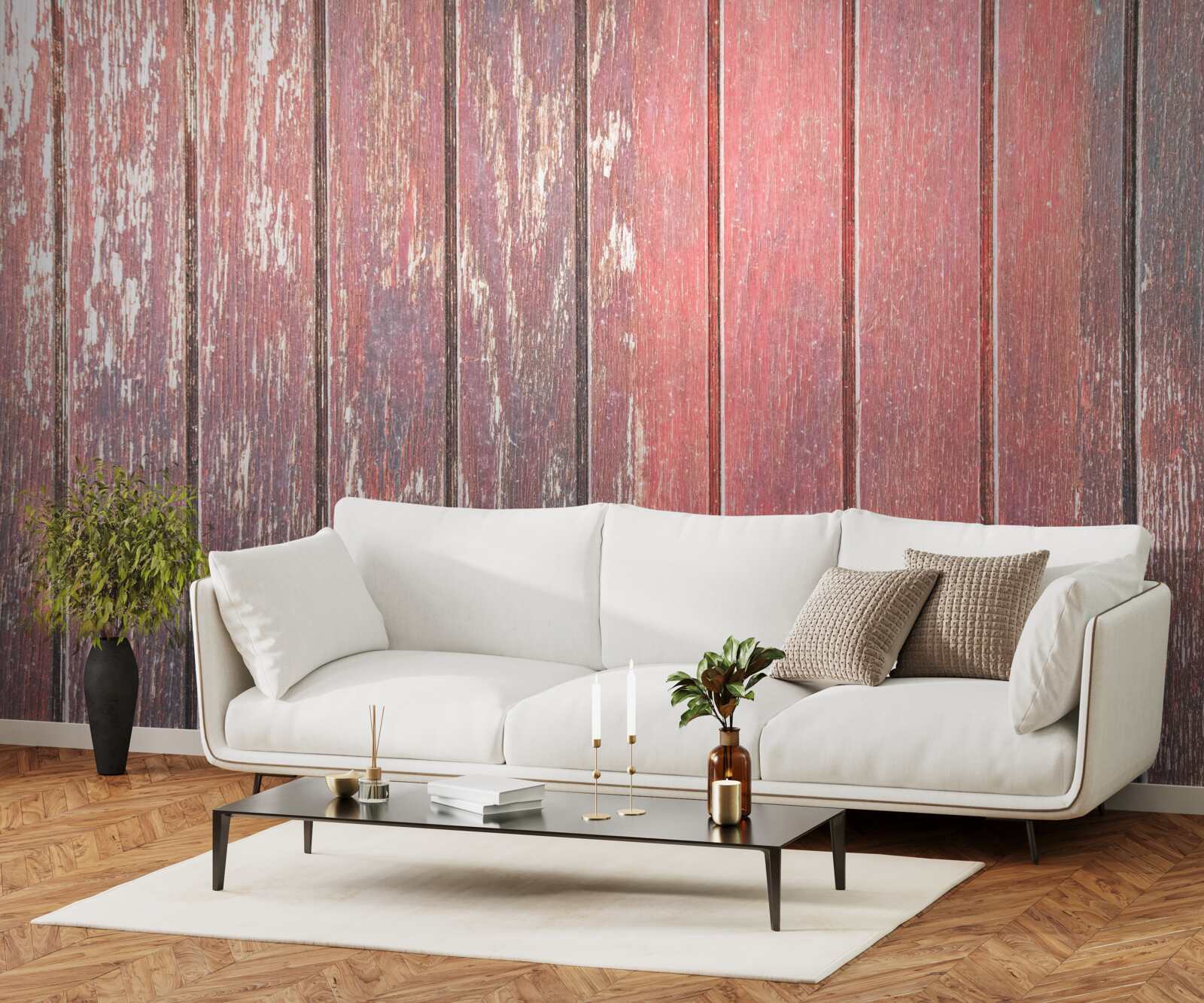 Papier peint aperçu détaillé de l'arbre ancien