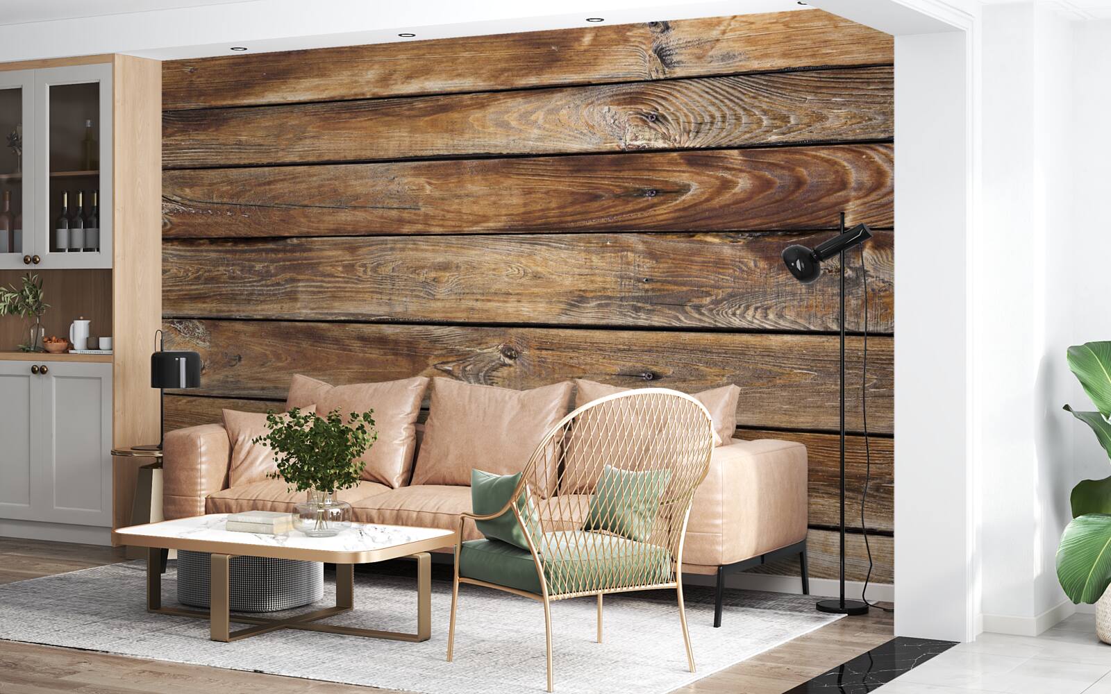 Papier peint fond, antique et en bois