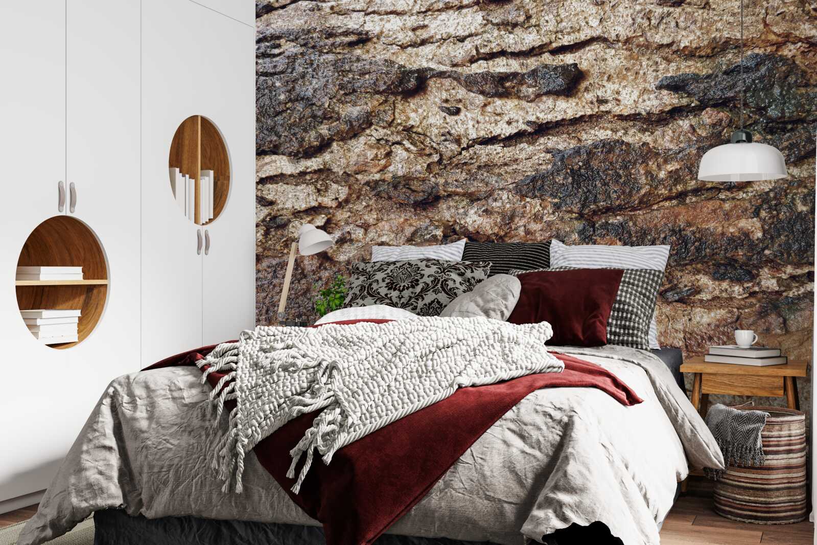 Papier peint cuir naturel attrayant