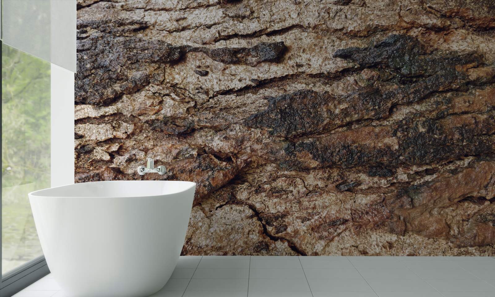 Papier peint cuir naturel attrayant