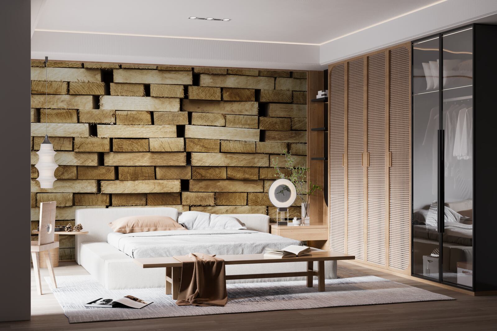 Papier peint mur de pavés