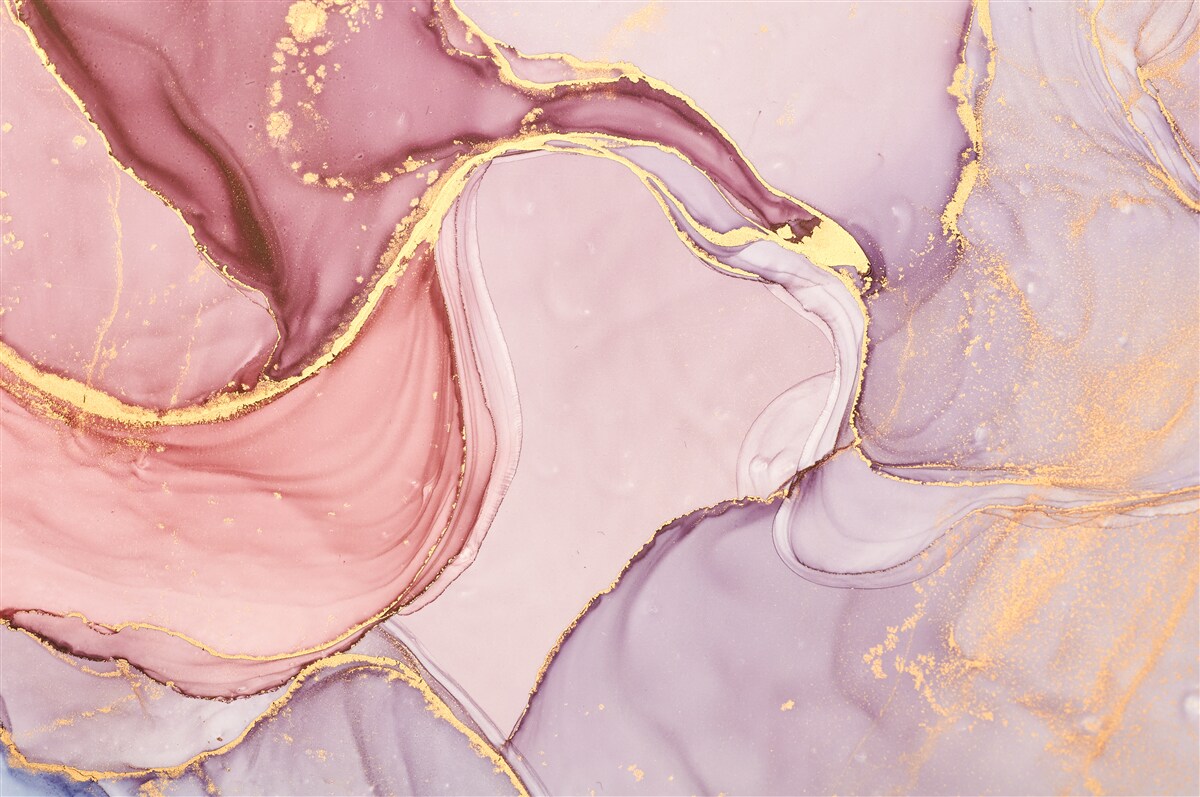Papier peint liquide délicat dans une nuance de rose violet