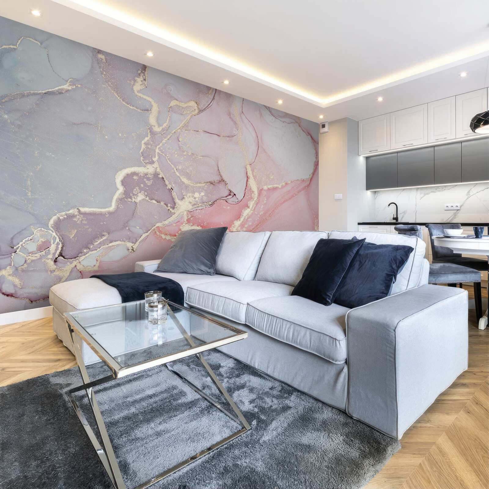 Papier peint colorants alcooliques doux