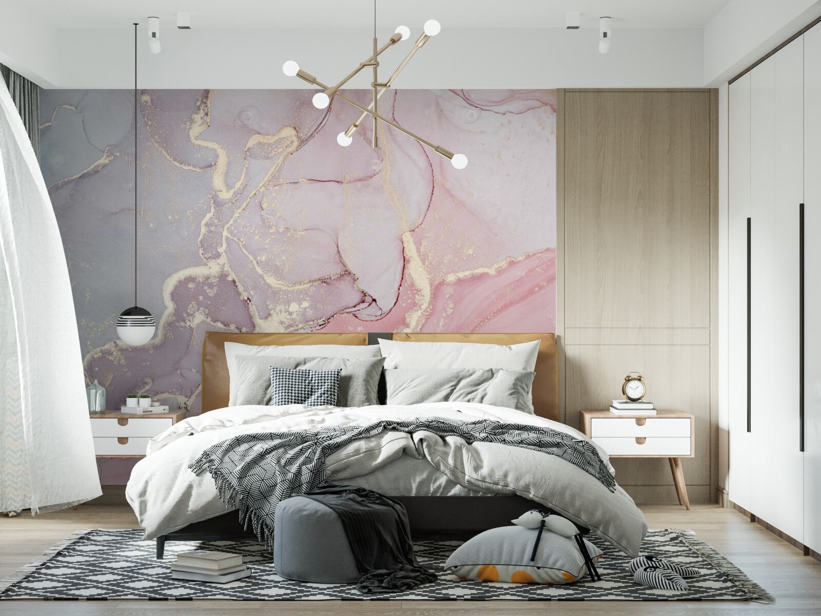 Papier peint colorants alcooliques doux