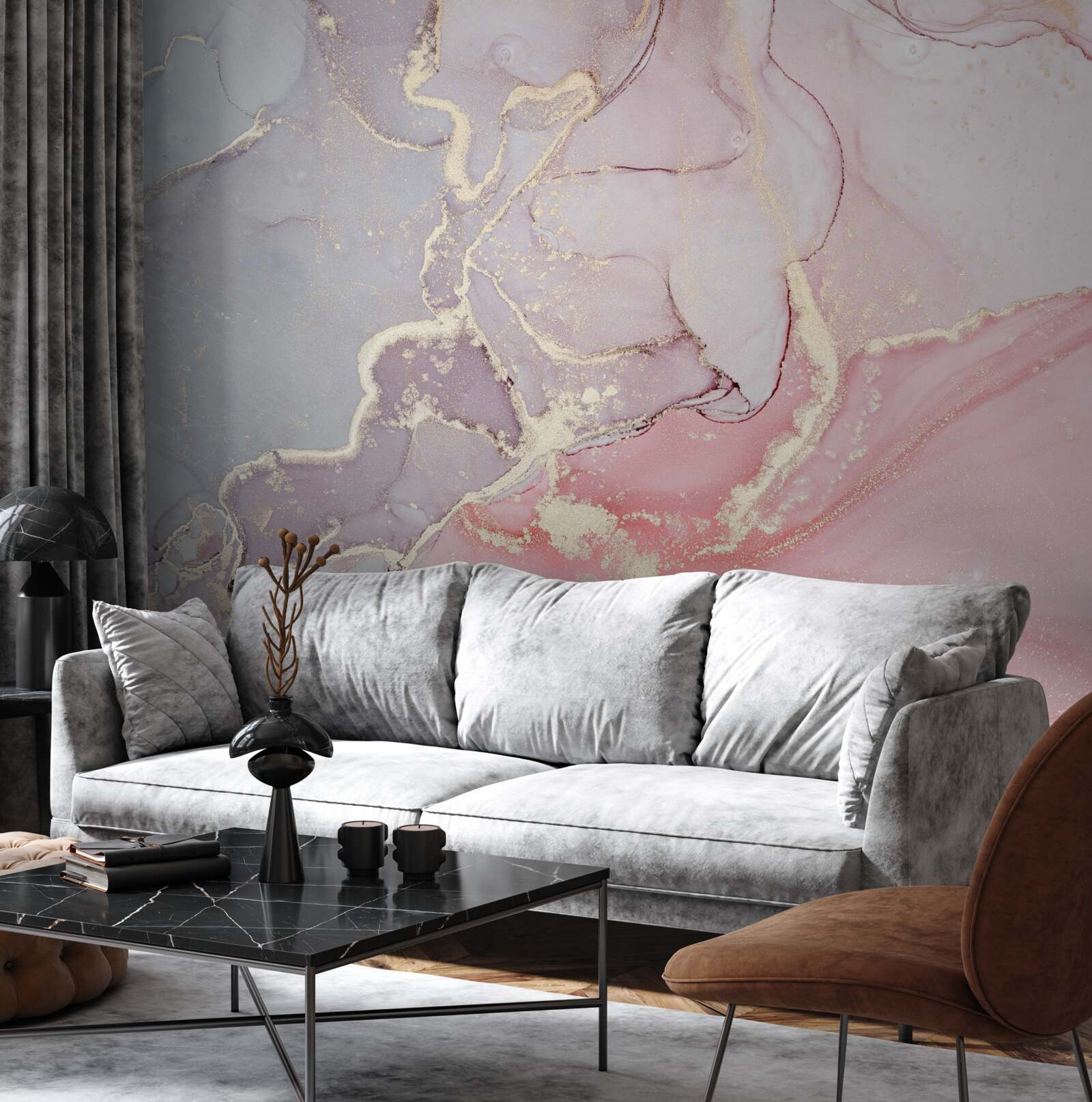 Papier peint colorants alcooliques doux