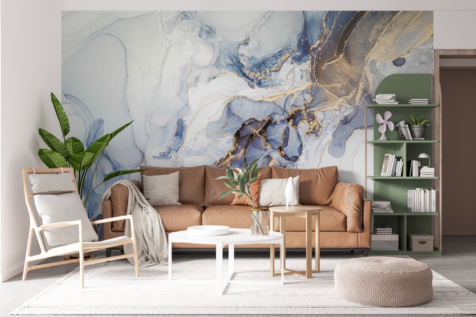 Papier peint fond de ciel en marbre