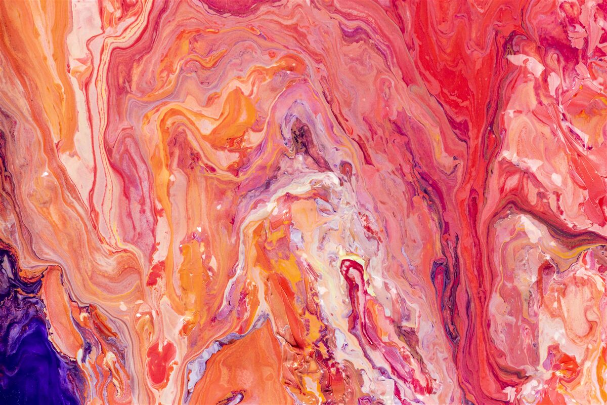 Papier peint flux de couleurs dégradées