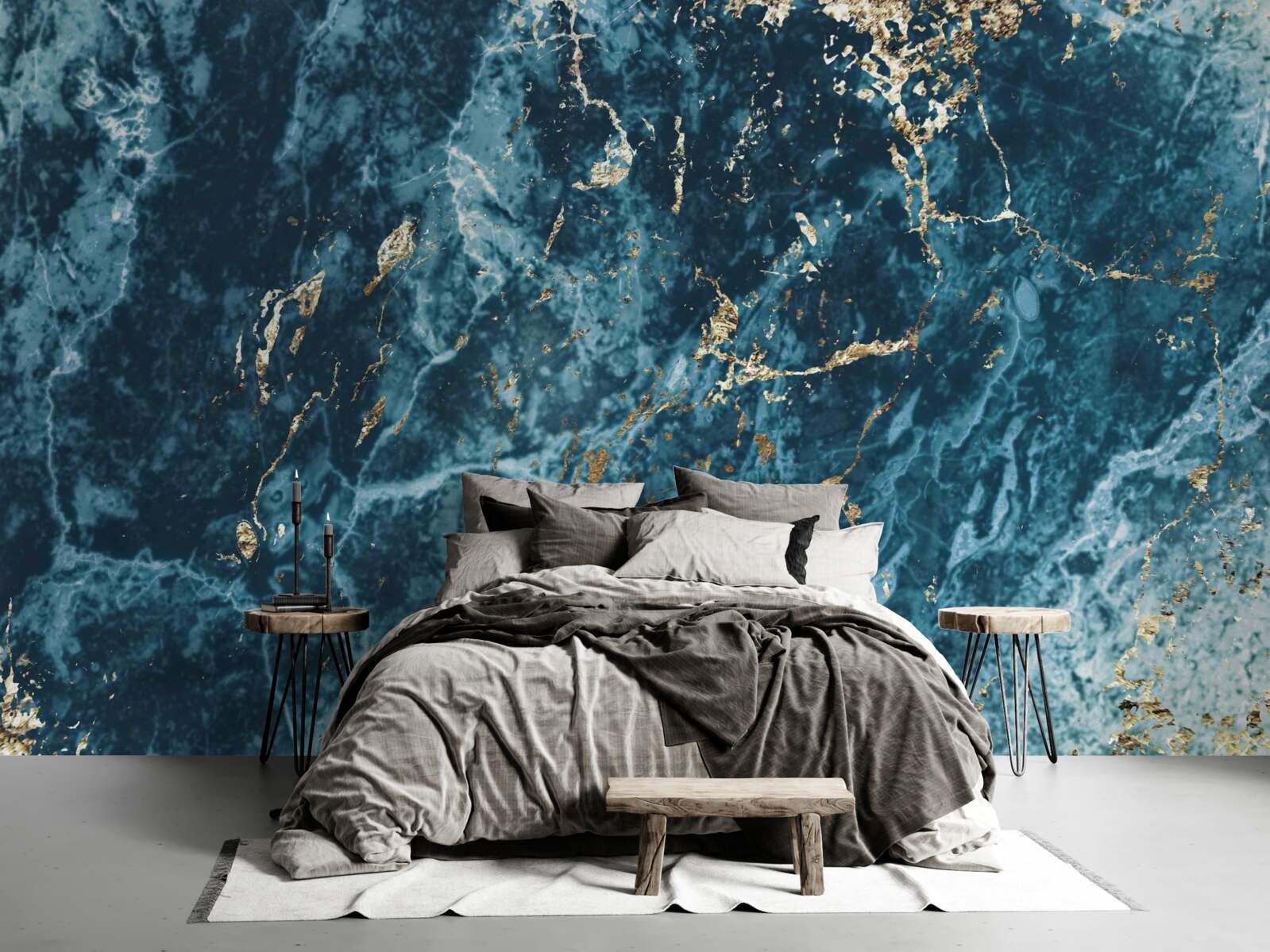 Papier peint fond abstrait de malachite