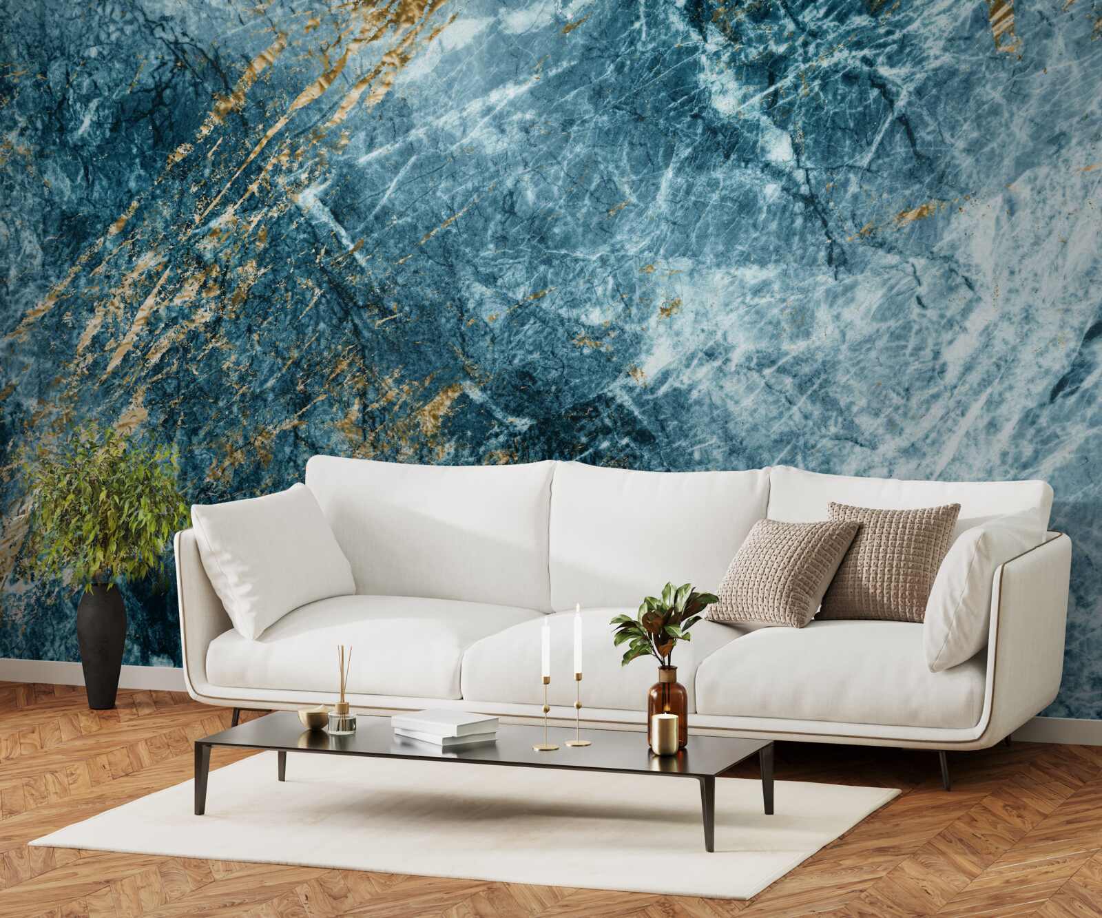 Papier peint magnifique fond en marbre