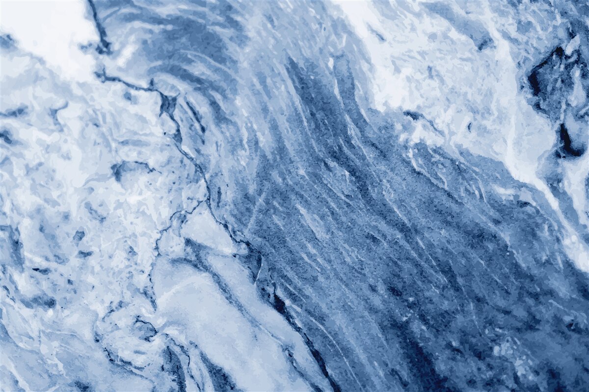 Papier peint formations hivernales à partir d'eau gelée