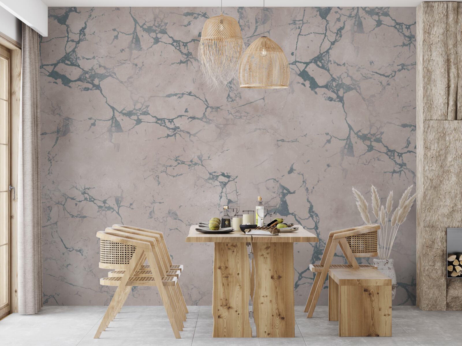 Papier peint texture légèrement marbrée