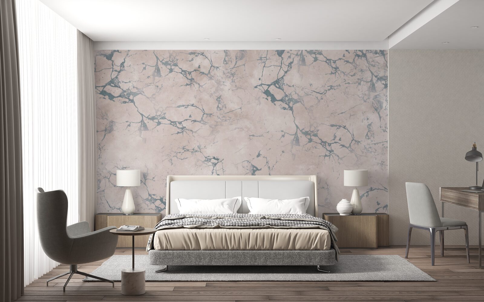 Papier peint texture légèrement marbrée