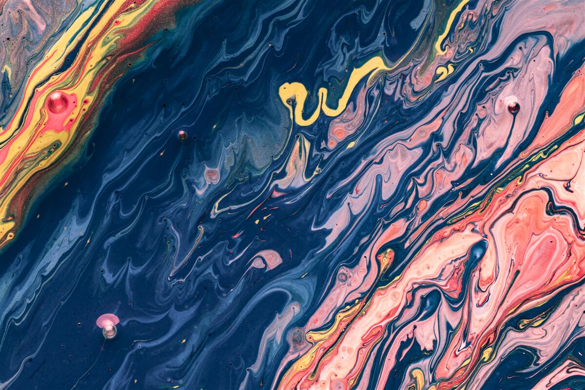 Papier peint taches d'huile importantes