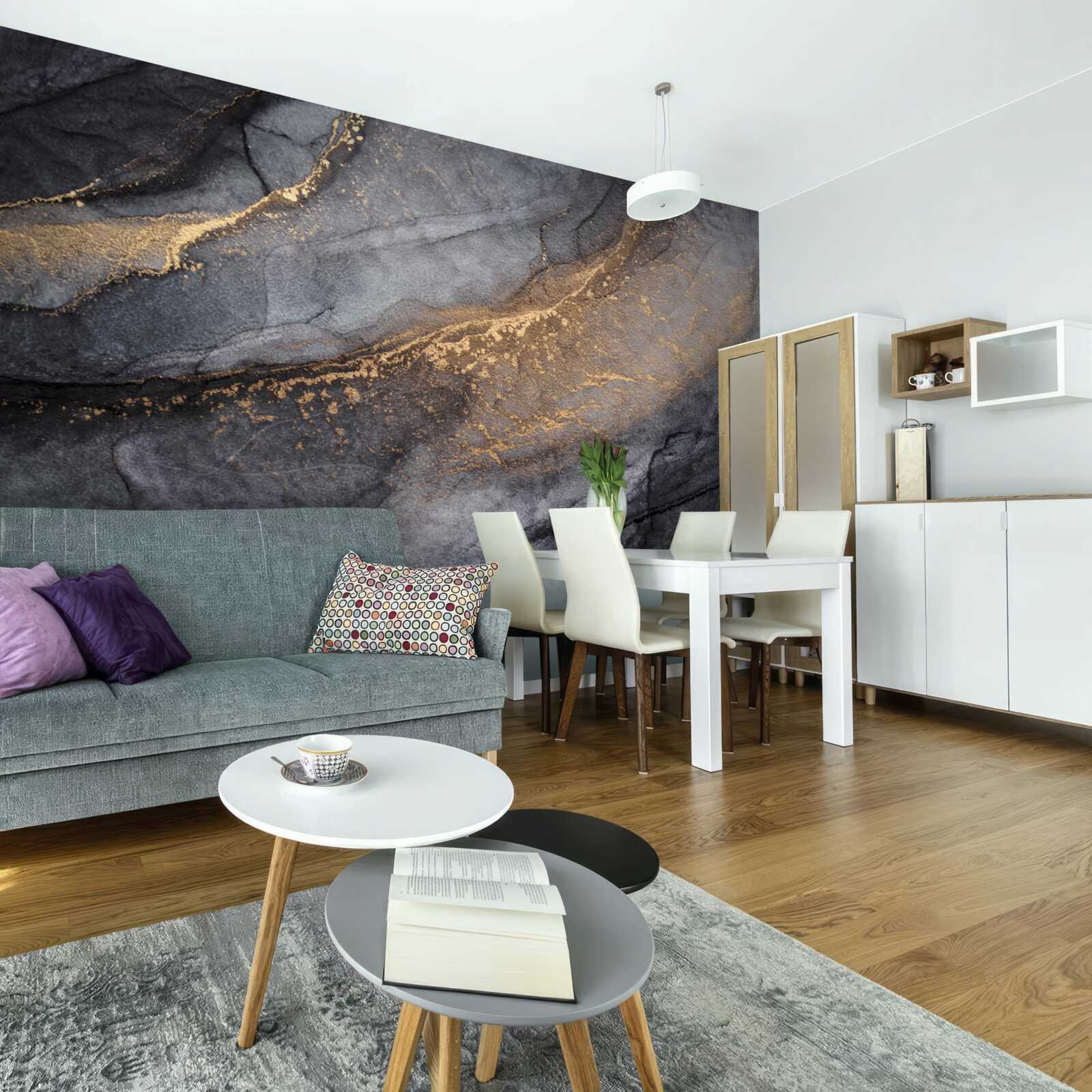 Papier peint marbre abstrait exclusif