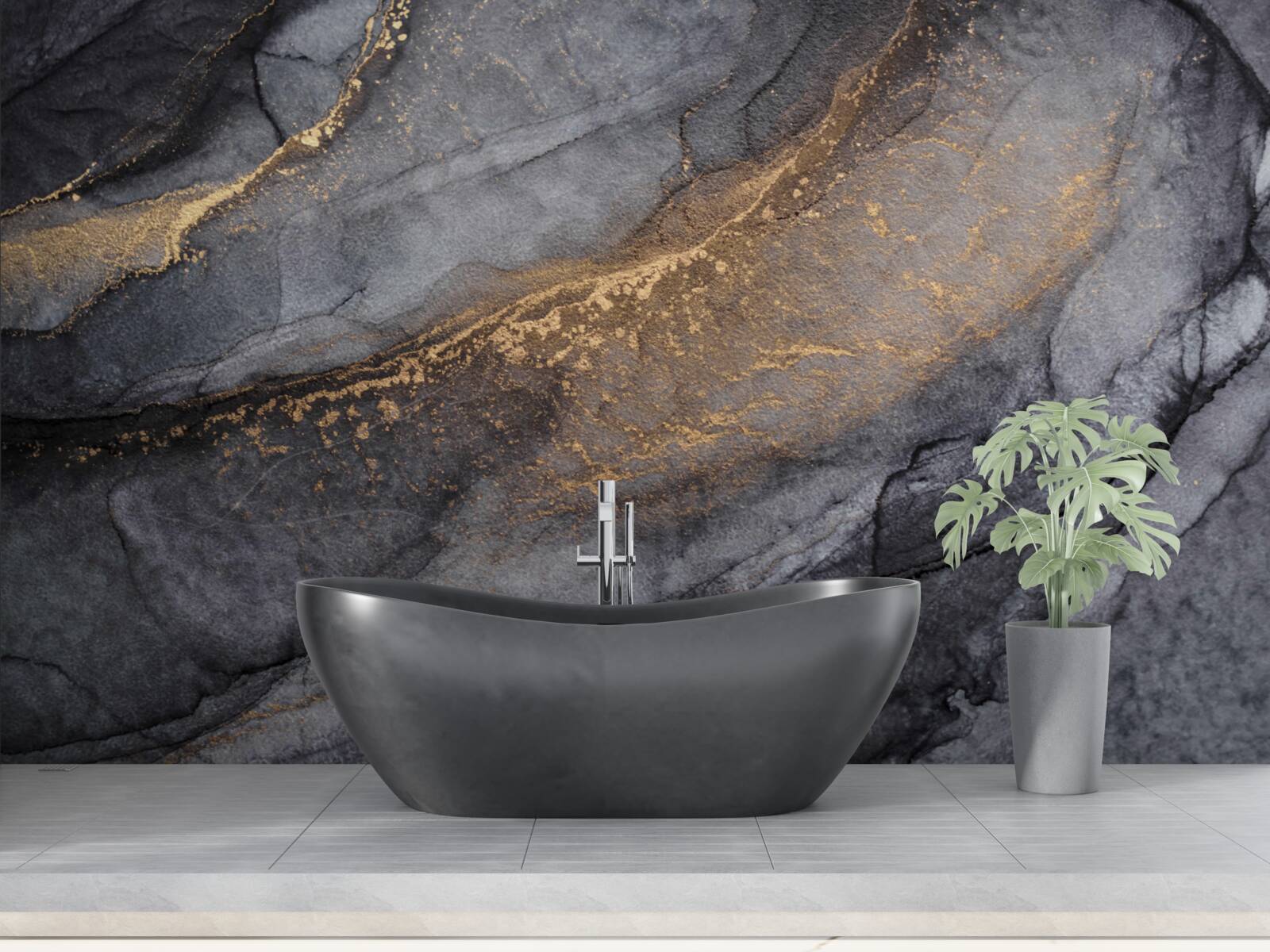 Papier peint marbre abstrait exclusif